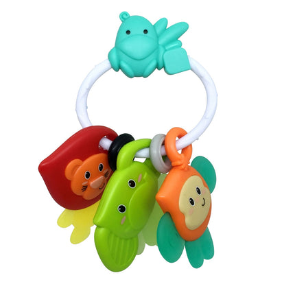 Infantino inele gingivale Safari Teething Pals