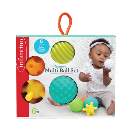 Infantino Set de mingi texturate