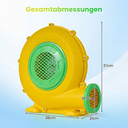 Suflantă pentru casă gonflabilă, 550W, pentru exterior