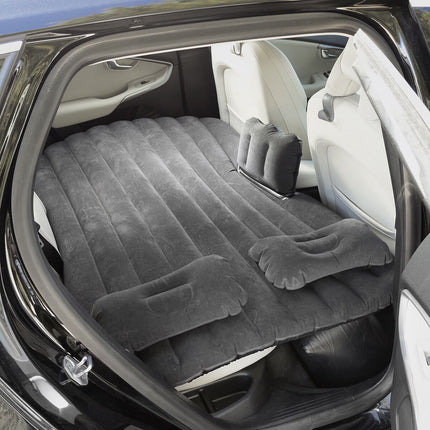 Inflatable Car Mattress InnovaGoods Roleep with 12 V Pump, 2 Pillows, Carry Bag