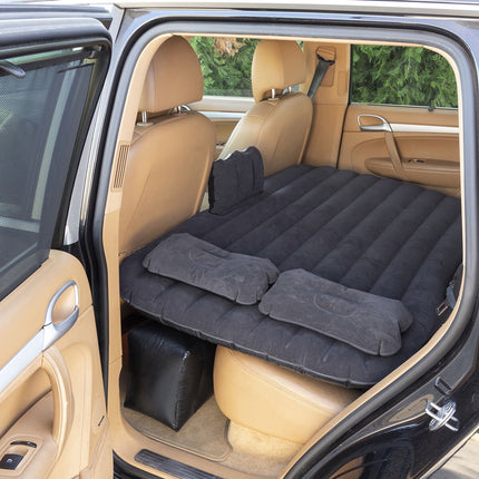 Inflatable Car Mattress InnovaGoods Roleep with 12 V Pump, 2 Pillows, Carry Bag