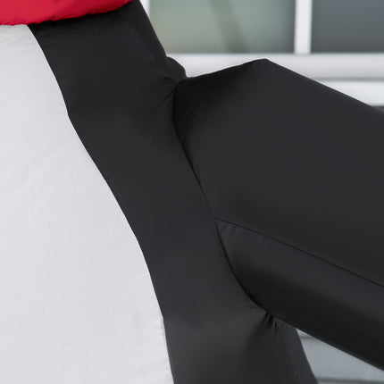 Pinguin gonflabil de Crăciun, 2,5 m, 3 lumini LED