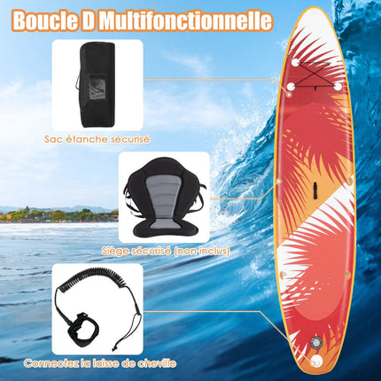 Placă de SUP gonflabilă cu paddleboard 320 x 76 x 15 cm, Kit