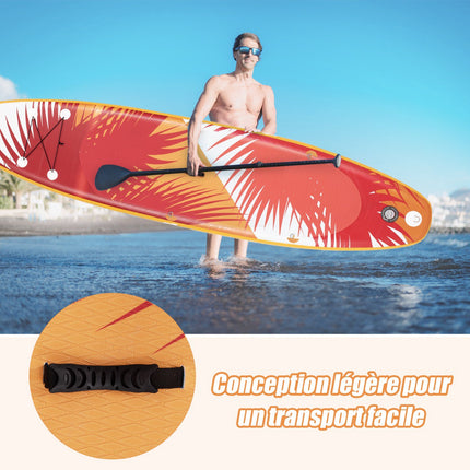 Placă de SUP gonflabilă cu paddleboard 320 x 76 x 15 cm, Kit