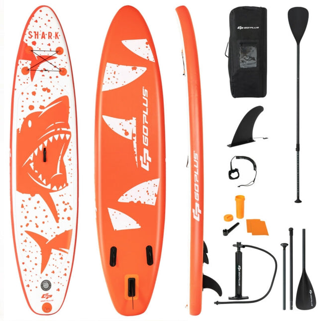 Placă gonflabilă Stand Up Paddle 3,2 m, Vâsle, Pompă