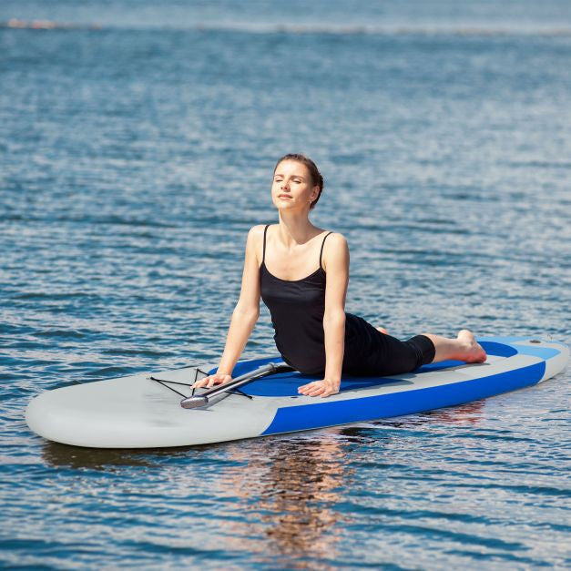 Placă gonflabilă Stand Up Paddle 3 m, vâsle, geantă cu pompă