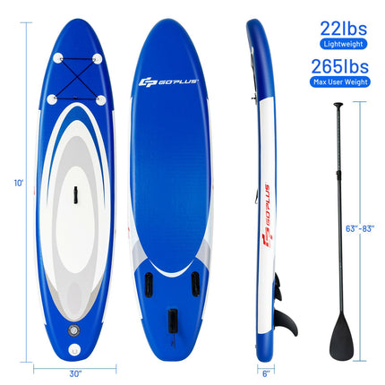 Placă gonflabilă cu paddle surf de 3 metri, rucsac, pompă cu paddle
