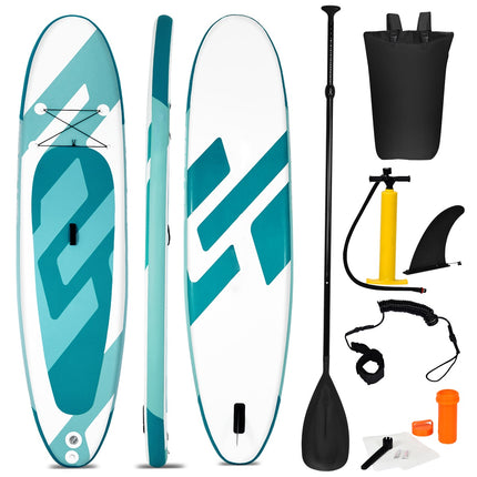 Placă gonflabilă Stand Up Paddle 3 metri, geantă cu pompă pentru vâsle