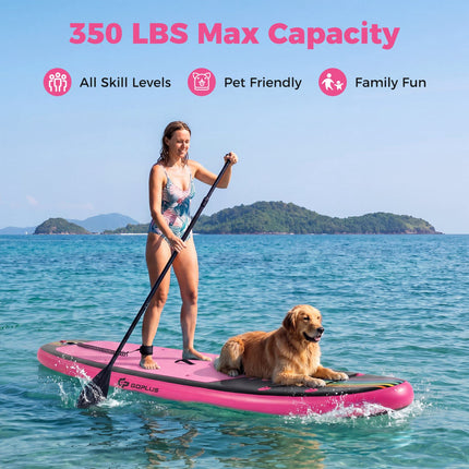 Placă gonflabilă Stand Up Paddle 3,3 m, Rucsac, Caiac