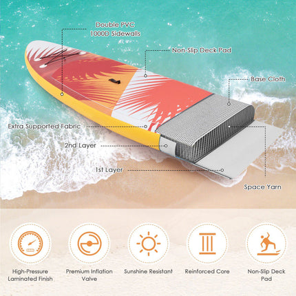 Placă gonflabilă Stand Up Paddle 320 cm, kit SUP