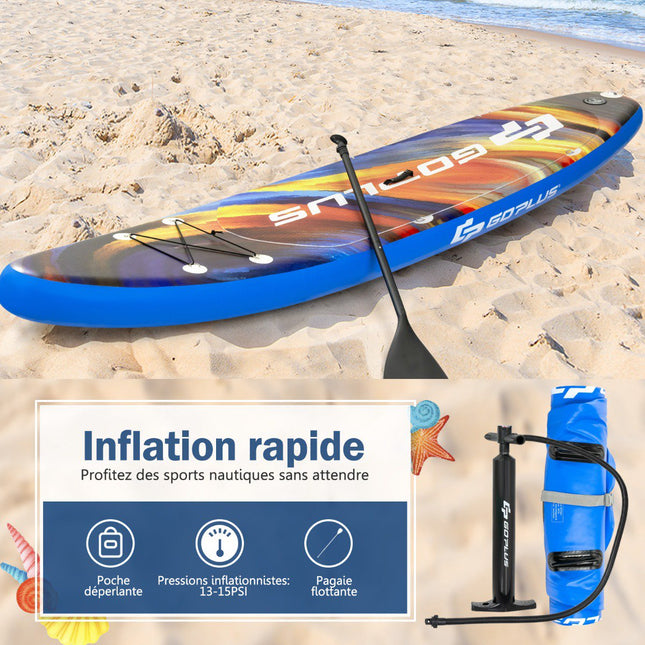 Placă gonflabilă Stand Up Paddle 320 cm, scaun, 150 kg