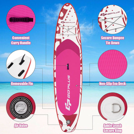 Placă gonflabilă Stand Up Paddle 335 cm, pompă, yoga