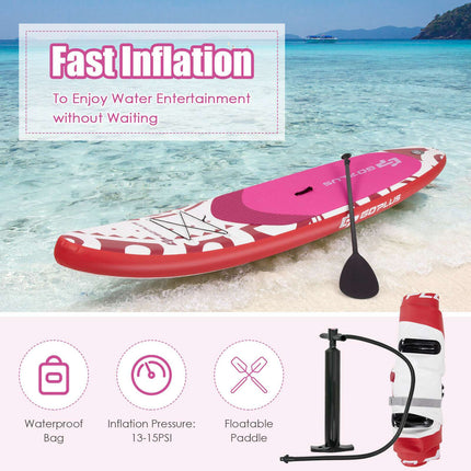 Placă gonflabilă Stand Up Paddle 335 cm, pompă, yoga