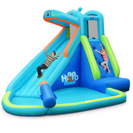 Tobogan gonflabil cu apă și piscină, 3-10