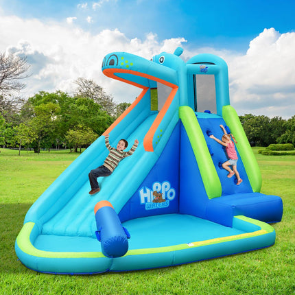 Tobogan gonflabil cu apă și piscină, 3-10