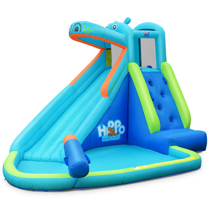 Tobogan gonflabil cu apă și piscină, 3-10