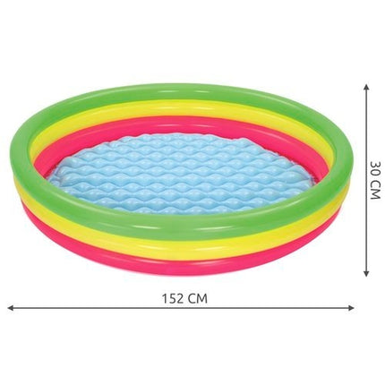Piscina gonflabila curcubeu 152cm Bestway 51103