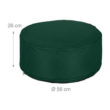 Scaun gonflabil verde