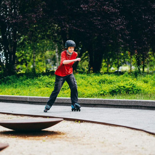 Patine in linie, Mărimea reglabilă S (31-34), Albastru