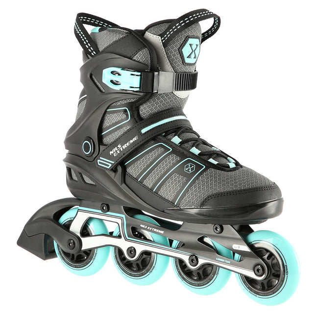 Role inline, negru-mentă, mărimea 42, rulmenți ABEC9