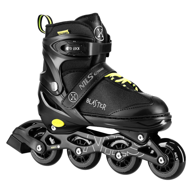 Patine in linie, negru, marimea S (31-34)