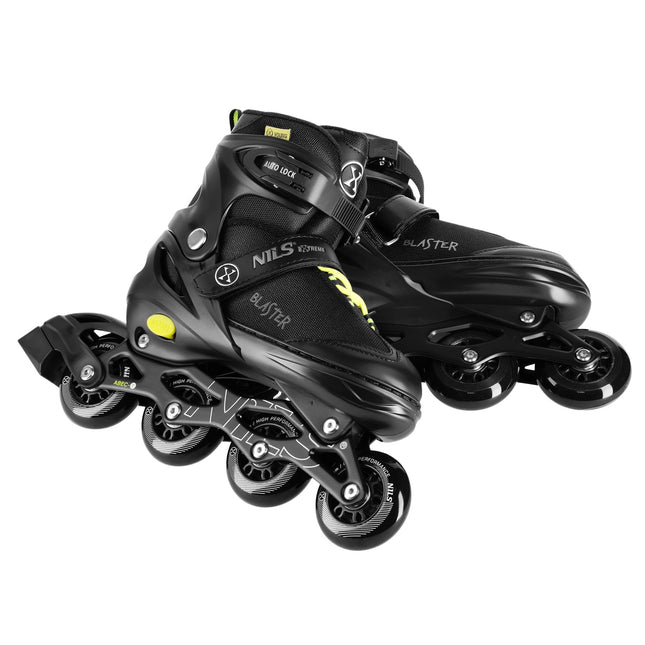 Patine in linie, negru, marimea S (31-34)