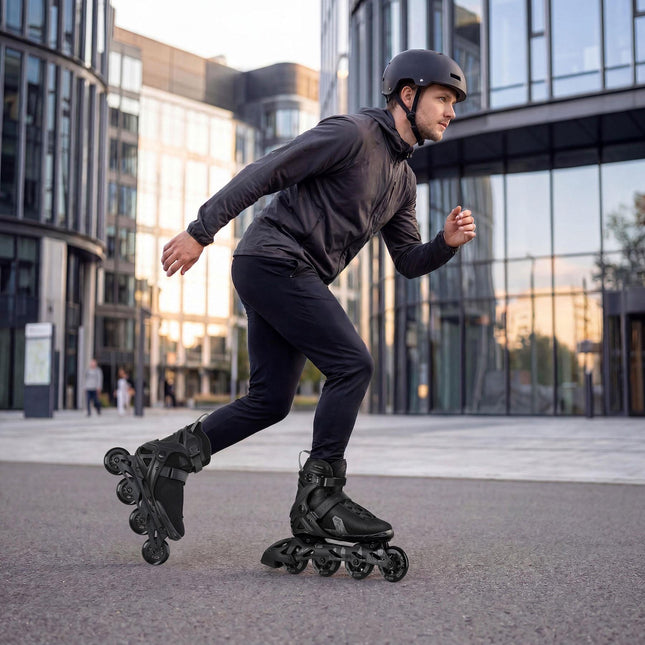 Role inline mărimea 38, cadru din aluminiu, ABEC 7, frână