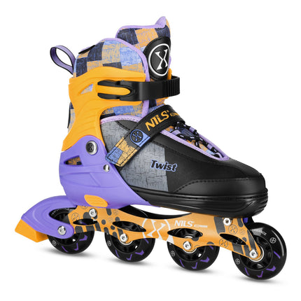 Patine in linie, Twist Yellow, Marimea M (35-38)