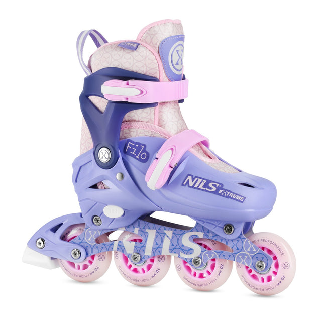 Patine in linie, violet, marimea S (30-33)
