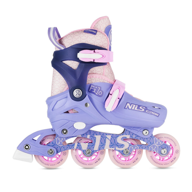 Patine in linie, violet, marimea S (30-33)