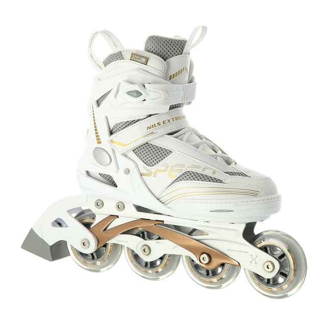 Patine in linie, alb, marimea 37