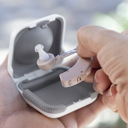 InnovaGoods Behind-the-Ear Hearing Amplifier, Pack of 2, Adjustable Volume