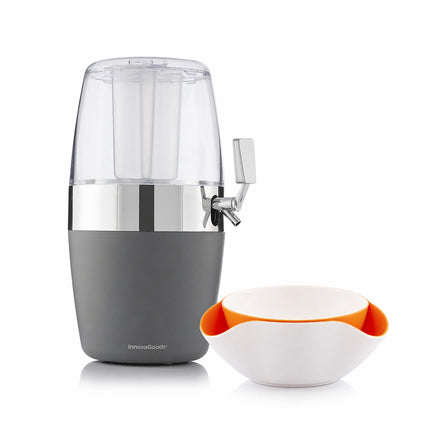 InnovaGoods Cooling Drinks Dispenser and 2-in-1 Snack Bowl, 4 L