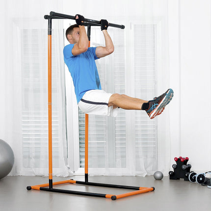InnovaGoods Pull-Up Station and Glute Resistance Band Belt, Exercise Guide