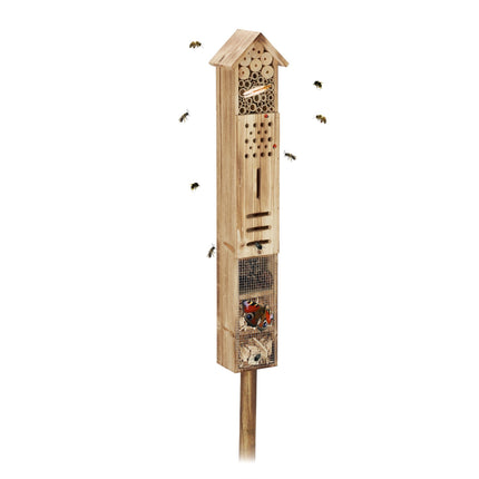Hotel pentru insecte cu stand