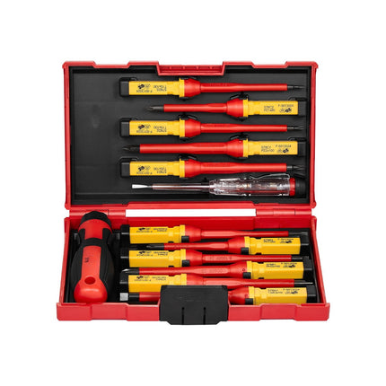 Insulated Screwdriver Set, 13-Piece, 1000V Magnetic Tips