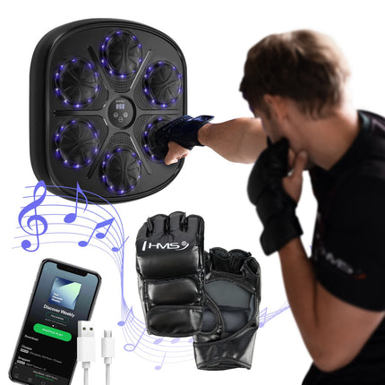 Mașină inteligentă de box Bluetooth cu mănuși