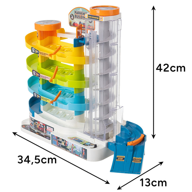 Parcare interactivă pe 5 niveluri cu lift