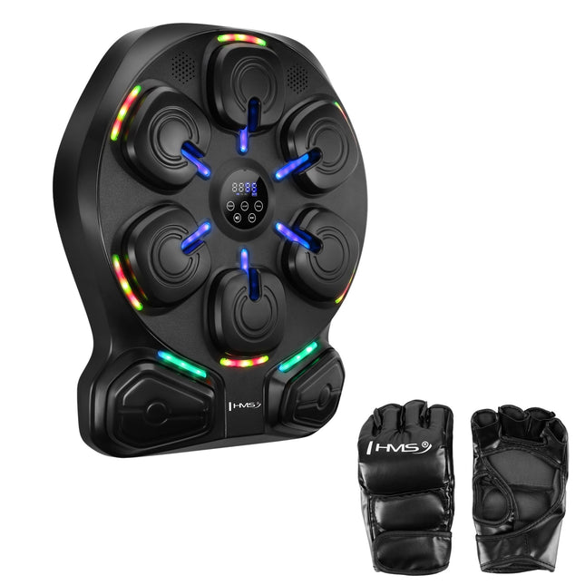 Aparat de box muzical interactiv cu Bluetooth și mănuși