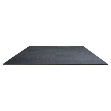 Interlocking Gym Floor Mats, 0.56 in, 6 Tiles, 24 Sq Ft