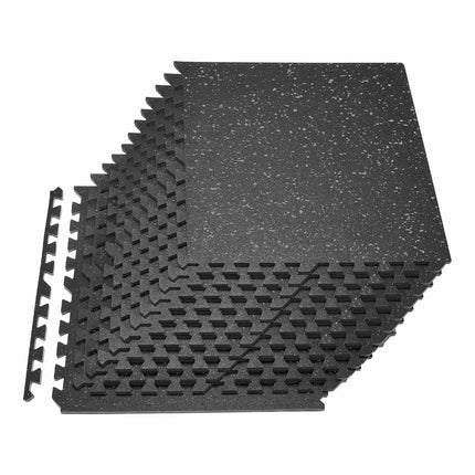 Interlocking Gym Floor Mats, 24-Pack, 14mm EVA Foam Tiles