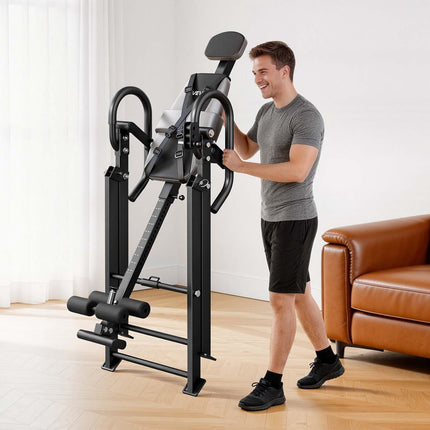 Inversion Table, 136 kg Capacity, Foldable Carbon Steel