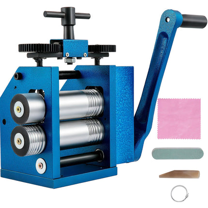 Jewelry Rolling Mill 112mm, Manual, 0.1–7mm Press