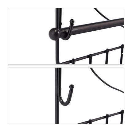 Jewelry holder wall