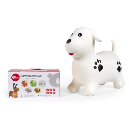 Jucărie cu animale sărituri - Design dalmat, joacă interactivă