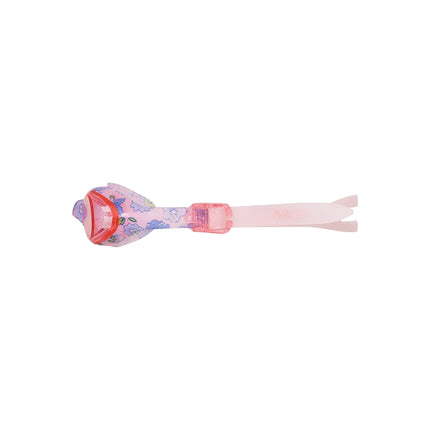 Ochelari de înot pentru juniori, design cu flori roz