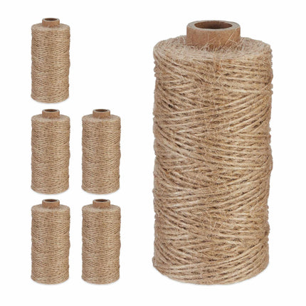 Cablu de iută 1 mm x 100 m set de 6
