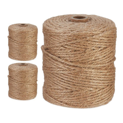 Cablu de iută 3 mm x 100 m set de 3