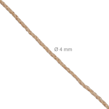 Cablu de iută 4 mm x 100 m set de 2
