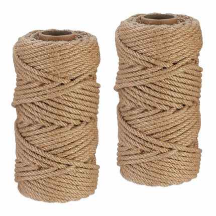 Cablu de iută 6 mm x 50 m set de 2